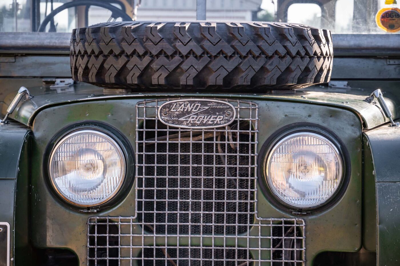 Land Rover short wheelbase front
