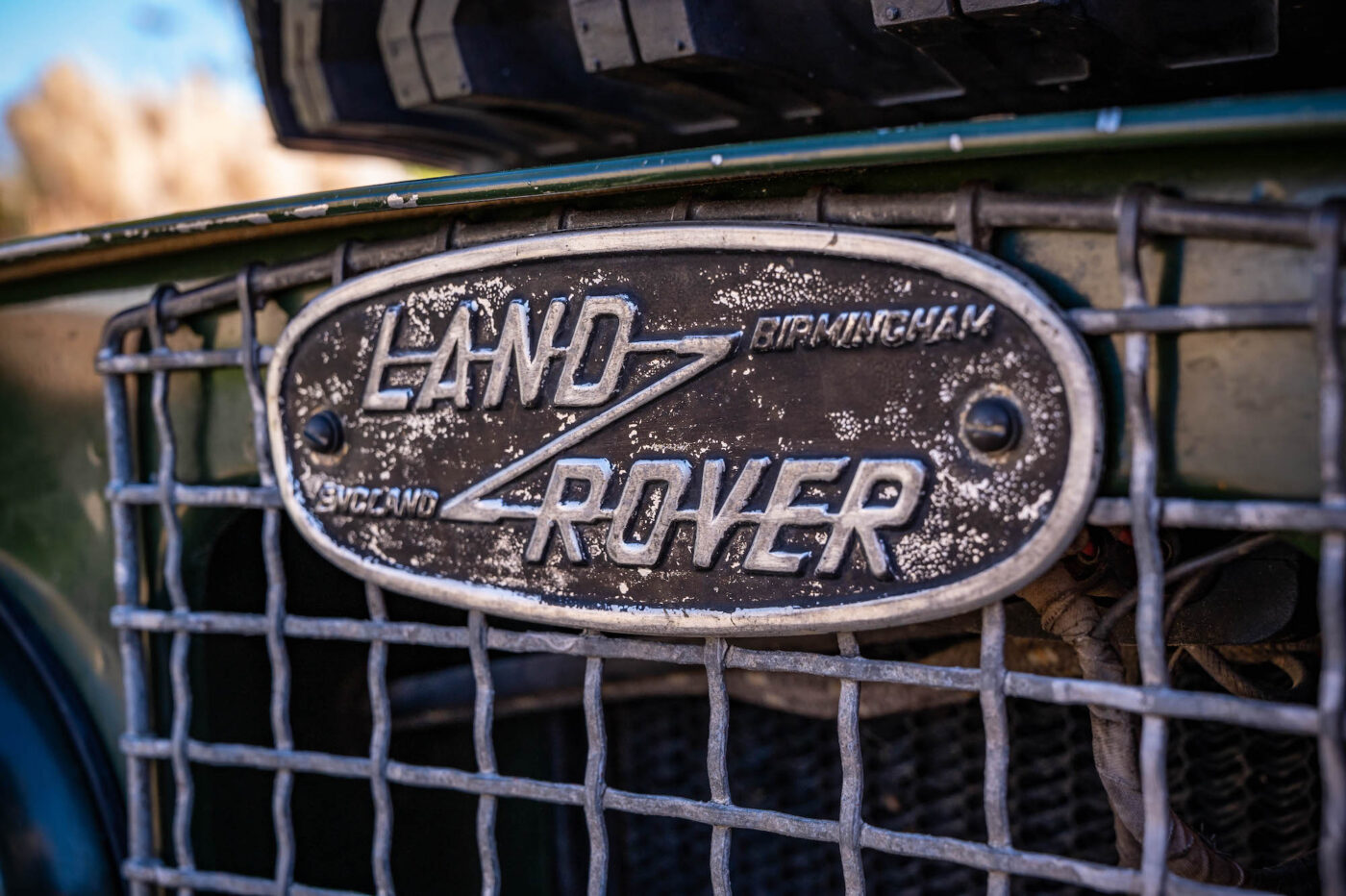 Land Rover 1955 badge