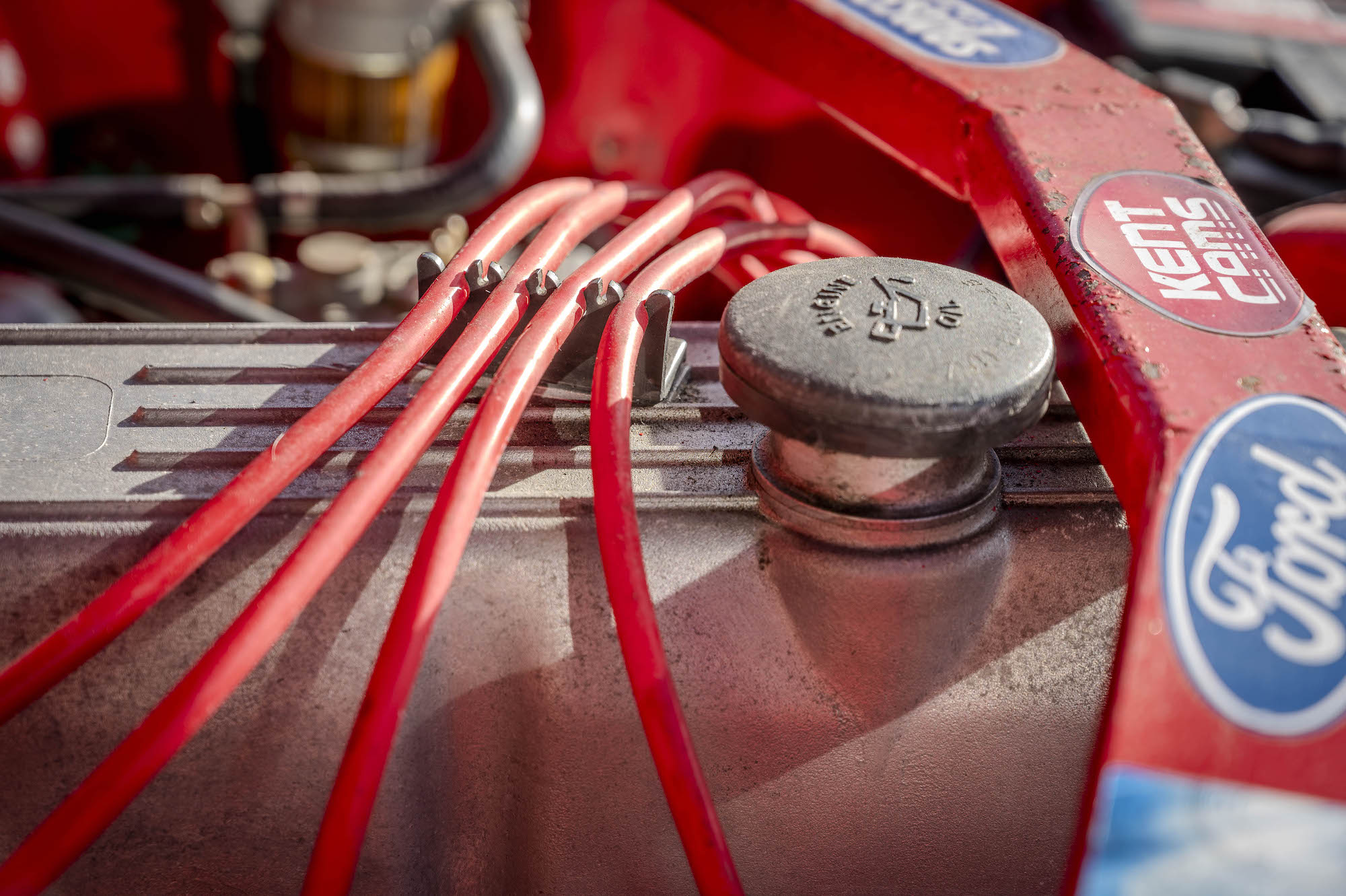 Ford Capri engine detail