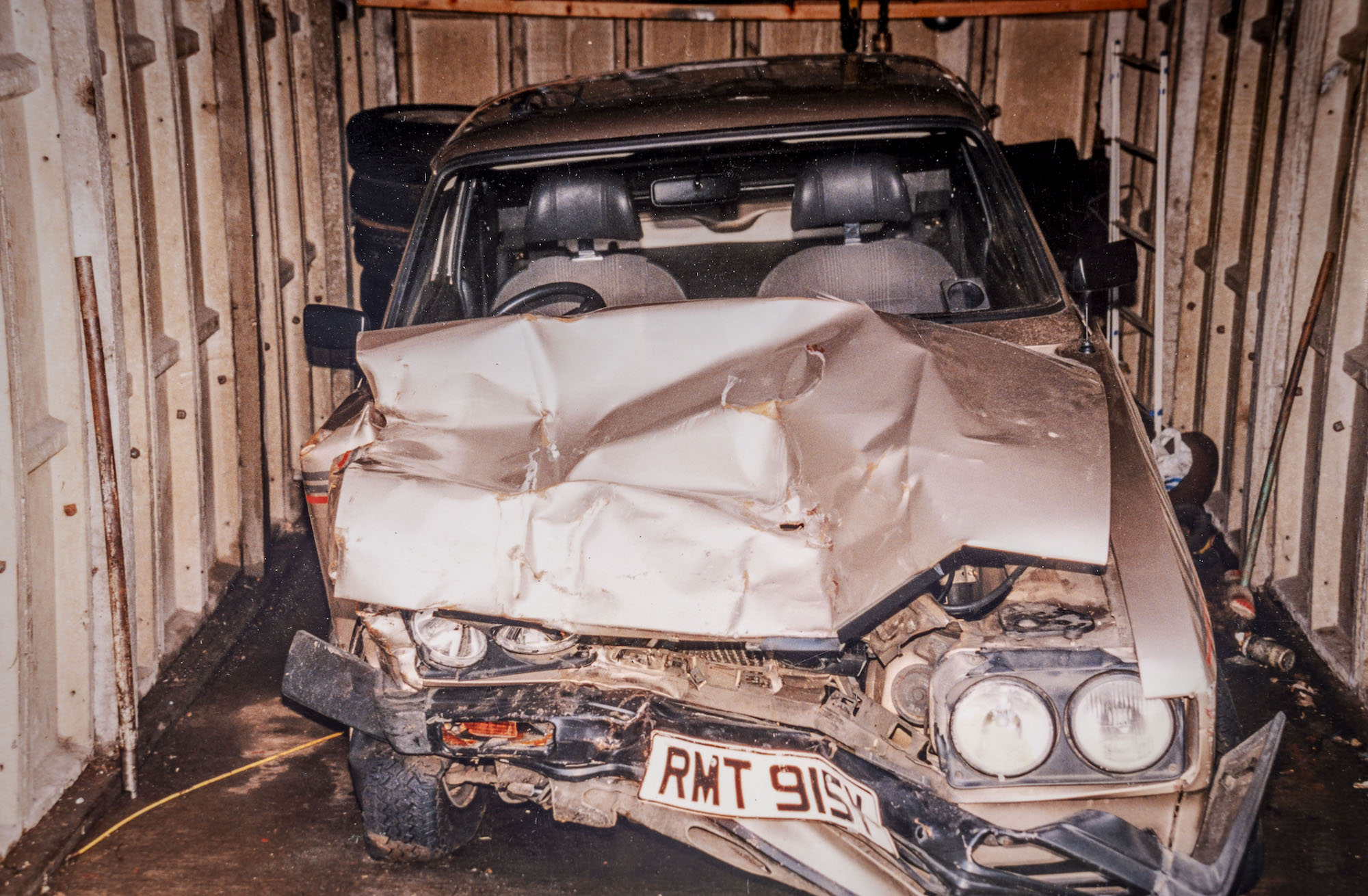 Ford Capri Cabaret accident damaged