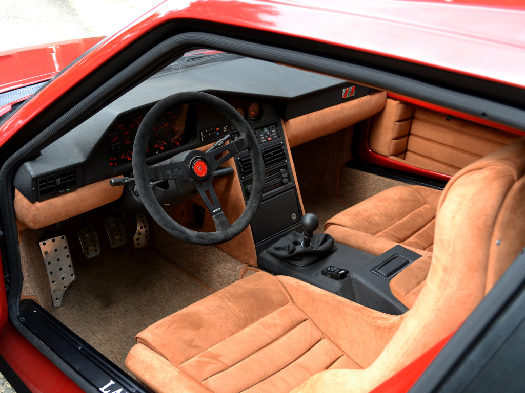 Interior of the Lancia Delta S4 Stradale