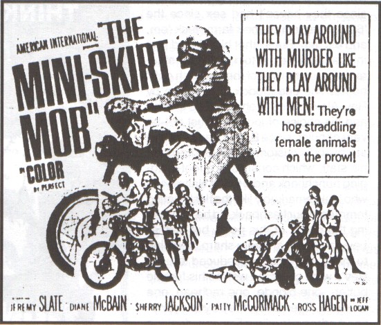 mini skirt mob poster