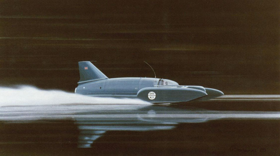 Donald Campbell Bluebird K7
