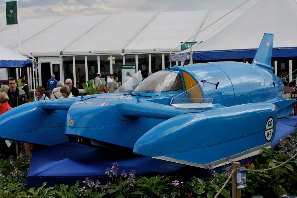 Replica of Donald Campbell Bluebird
