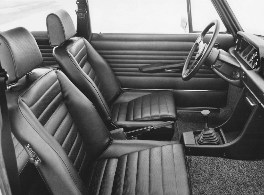 BMW interior