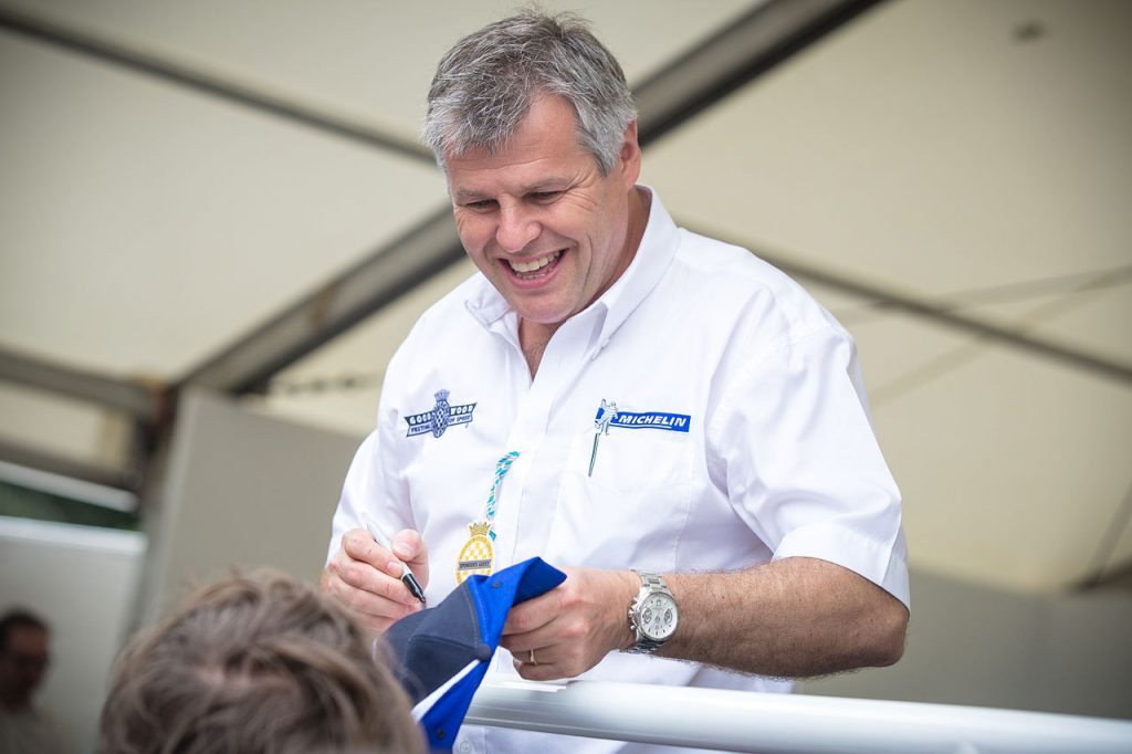 Tim Harvey smiling