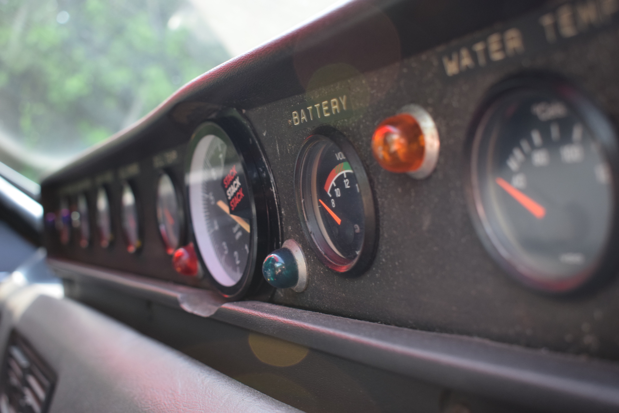 Rover SD1 Vitesse touring car dash