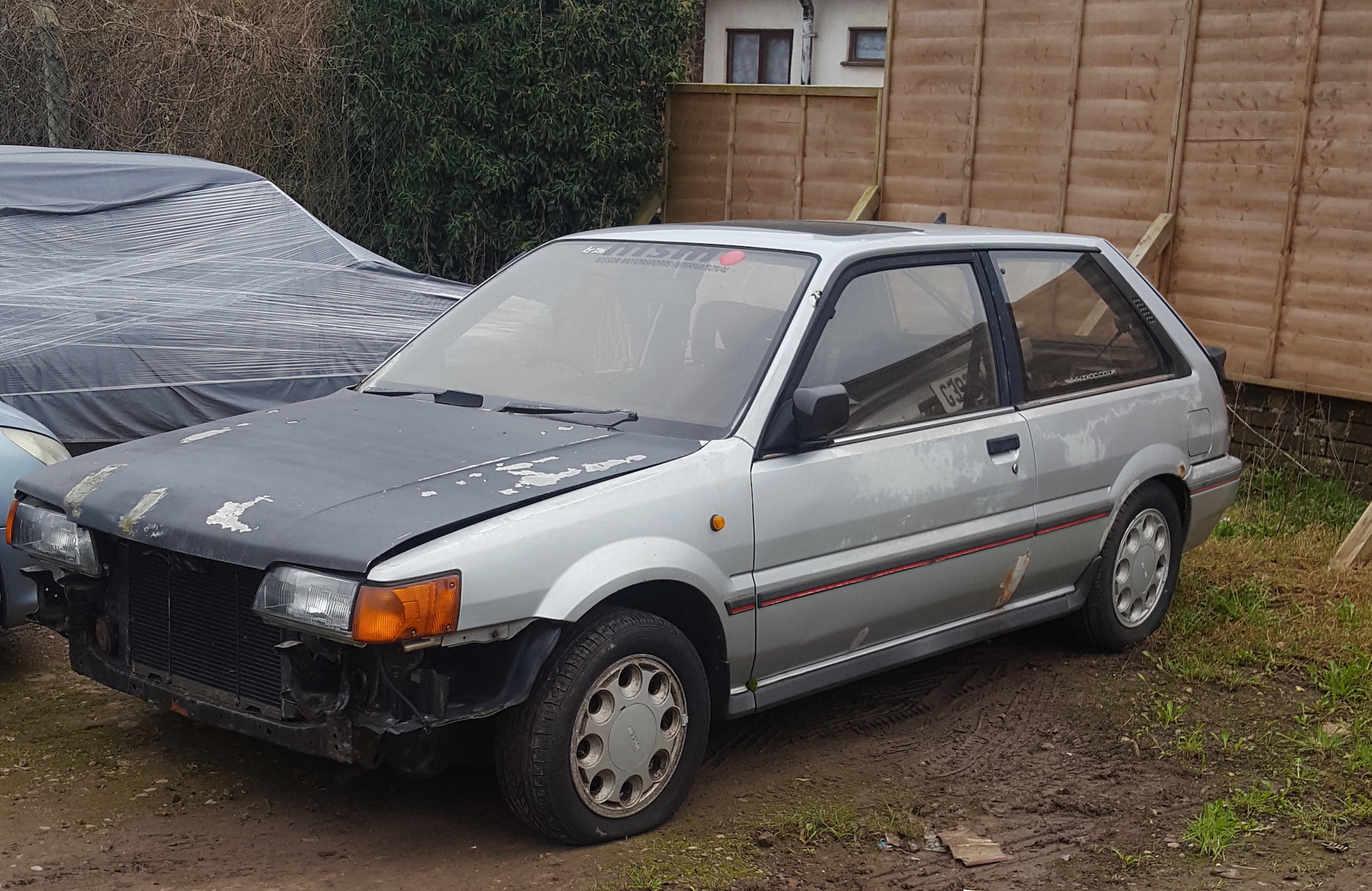 Nissan Sunny ZX wreck
