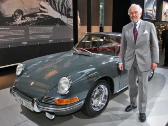 Classic Porsche 911 with its creator