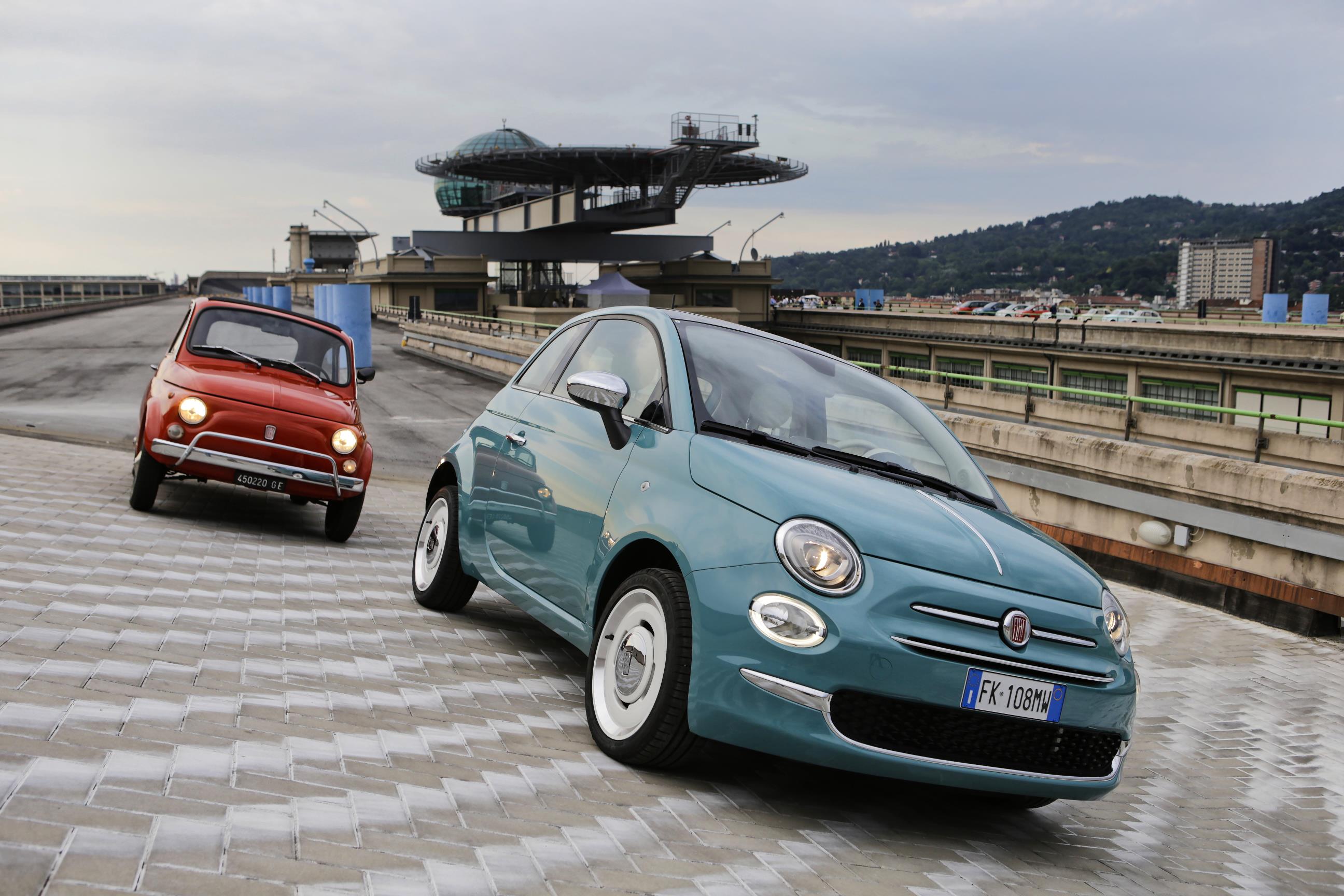 Fiat 500 old and new