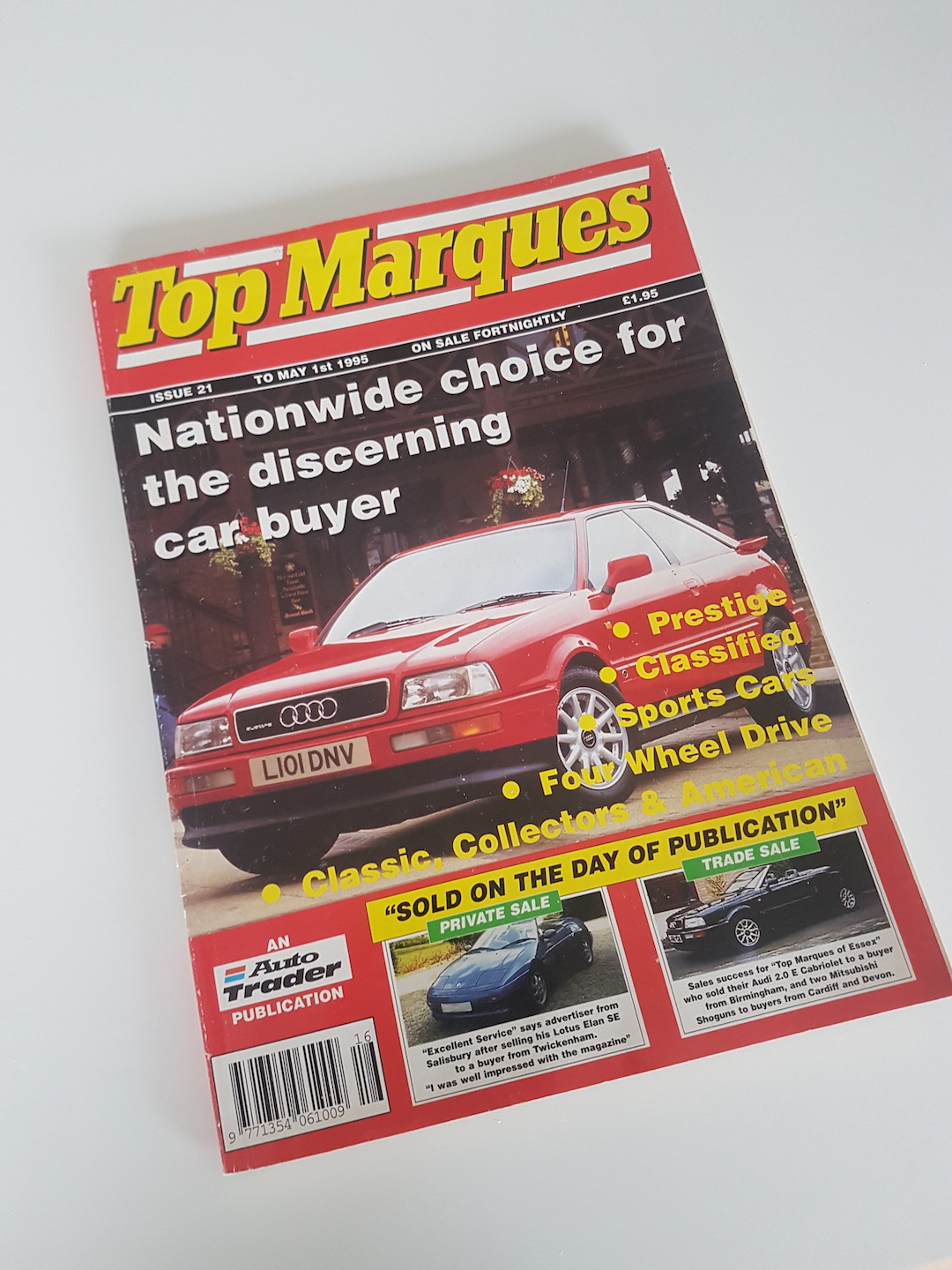 Top Marques May 95 cover
