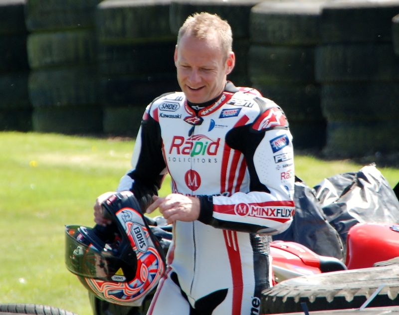shane byrne after racing event in 2013