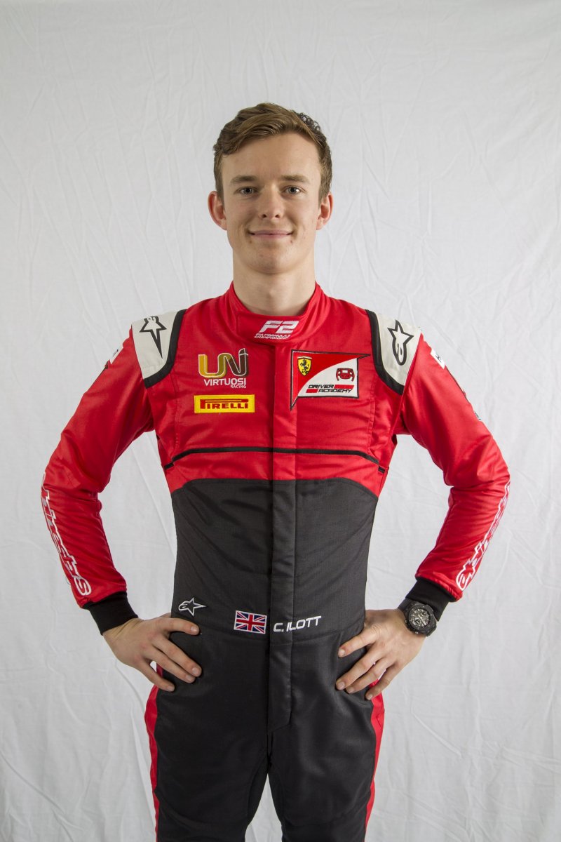 Callum Ilott is all smiles as he faces the camera