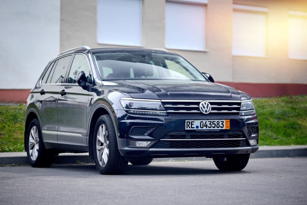 Volkswagen Tiguan Allspace parked outside