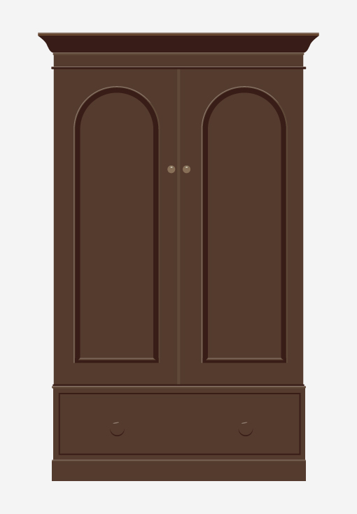 Victorian brown furniture